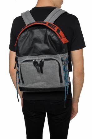 'd-master back' logo-printed backpack, zdjęcie 2 'd-master back' logo-printed backpack od Diesel
